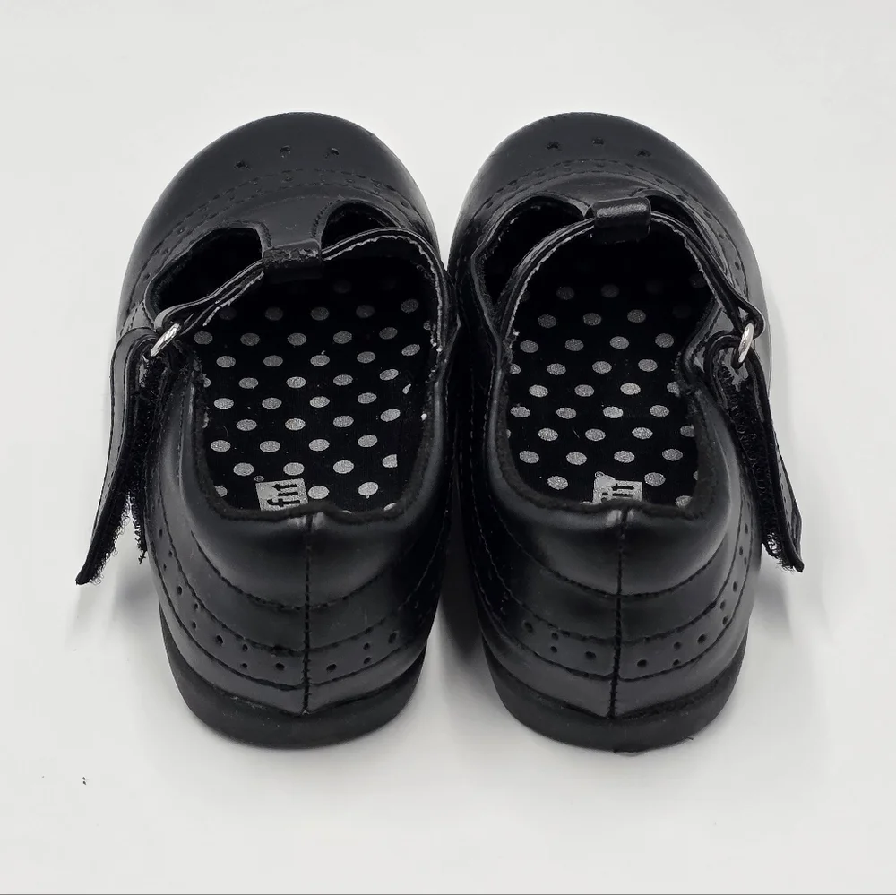 Smartfit girls' black Mary Jane shoes size 8